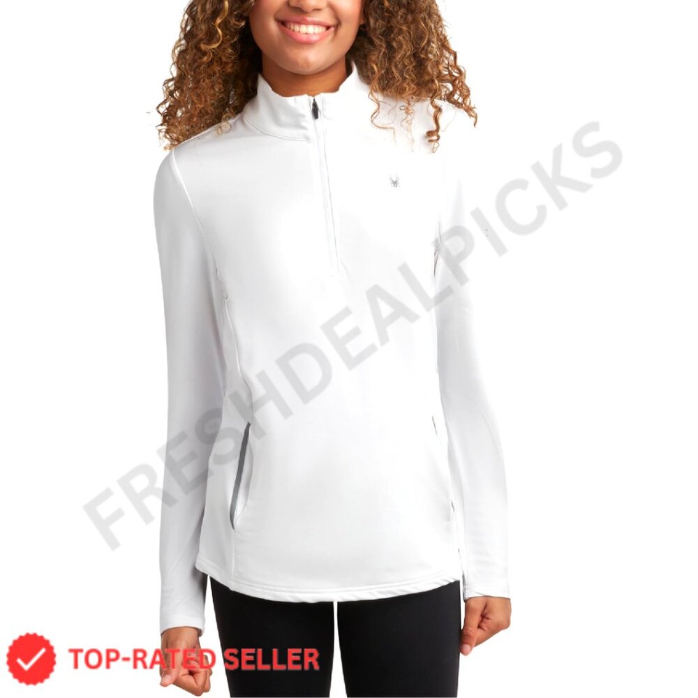 Quarter Zip Pullover Performance Fleece Mock Neck… - image 1